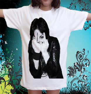 Joan Jett Fxxk Vtg rock Emo tatoo The Beatles Rock Never Die T Shirt 
