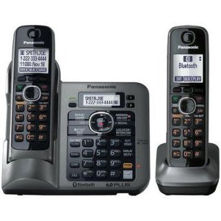 Panasonic KX TG7642M DECT 6.0 Link to Cell via Bluetooth Cordless 