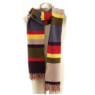 DR WHO New Official 4th Doctor 12 Stripe SCARF Costume Prop REPLICA 
