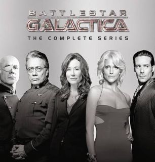 Battlestar Galactica   Complete Series Boxset, Seasons 1 4 (DVD,2010 
