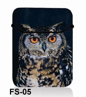 Owl Laptop Sleeve Flip Bag Case Cover For 13.3 Apple MacBook Pro HP 