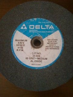 Delta Machinery Grinding Wheel 6 inch 60 grit