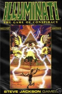 Illuminati Deluxe Edition Card Game (Steve Jackson Games) New 1305