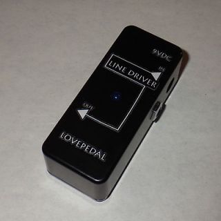 DISCONTINUED Lovepedal Custom Shop Line Driver Buffer WORLDWIDE 