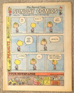   NY JOURNAL NEWS SUNDAY COMICS 3/1 1981 Dennis the Menace Blondie