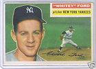 1956 TOPPS WHITEY FORD 186 YANKEES NATIONAL CONVENTION VIP PROMO NOT 