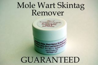 Wart remover, mole remover, skin tag remover. 100% GUARANTEED FREE 