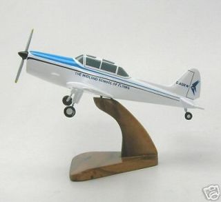 DHC 1 Chipmunk De Havilland Airplane Wood Model FreShip