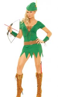 Devious Archer Halloween Forest Female Costume Robyns Hood Girl Gift 