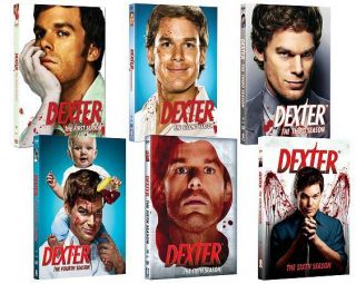 Dexter Seasons 1 6 (DVD, 2012, 24 Disc Set) Brand New Factory Sealed