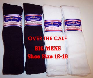   MENS Physicians Choice OVER THE CALF Cushioned Diabetic Socks 13 15