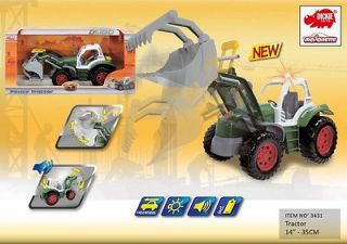 NEW DICKIE TOYS FARM TRACTOR(35cm) ORIGINAL GIFT FOR KIDS