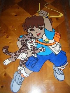 GO DIEGO hand painted wallpaper murals ~ Several choices