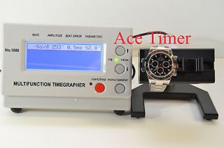 Watch and Pocket Watch Timing Machine Timegrapher 1000