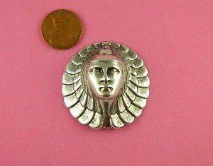 VINT DESIGN ANT SILVER OX EGYPTIAN QUEEN   1 PC(s)