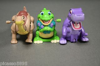   Time Movie Figures Burger King 1997 Toy Dinosaur Cake Topper Lot
