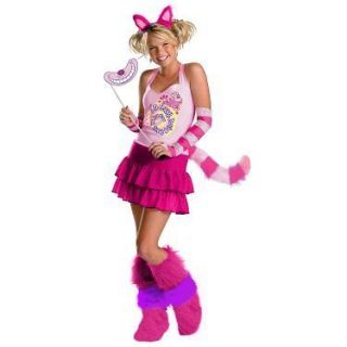 Disguise Disney CHESHIRE CAT Girls Costume XL 14 16 Alice in 