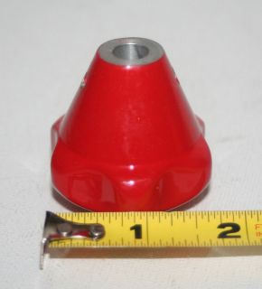Handle Knob Machine Pneumatic Control Aluminum Powder Coated Red