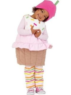   Toddler Fleece 3 Piece CUPCAKE Halloween Costume Dressup 4t 5t 4 5