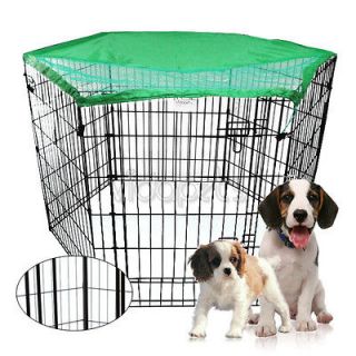36 Black Exercise Pen Fence Dog Crate Cat Cage Kennel Playpen