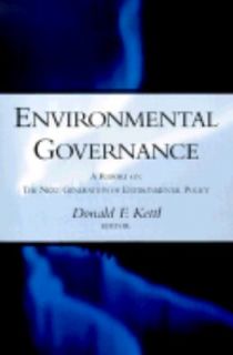   of Environmental Policy by Donald F. Kettl 2001, Paperback
