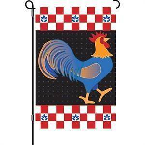 ROOSTER ITALIANO SMALL GARDEN BANNER FLAG12x18 COUNTRY HOME DECOR