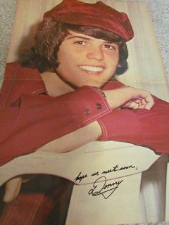 Donny Osmond teen magazine poster clippings Tiger Beat Teen Beat The 