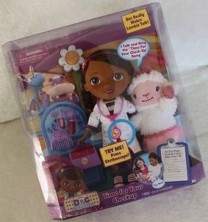   11 Time for Your Checkup Dottie Plush Lambie Talking Playset NEW