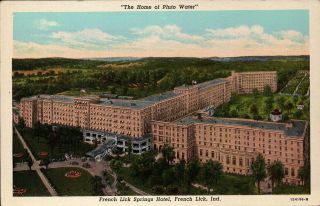   of Pluto Water, French Lick Springs Hotel, French Lick, IN Indiana