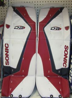 New DR X5 jr ice hockey goal pad Goalie Leg Pads 28 Red
