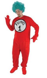 DR SEUSS THING ONE OR TWO CAT IN THE HAT COSTUME DRESS UP EL4350