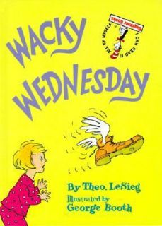 Wacky Wednesday by Dr. Seuss 1974, Paperback, Prebound