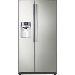 Samsung Stainless Side By Side Refrigerator RS261MDRS
