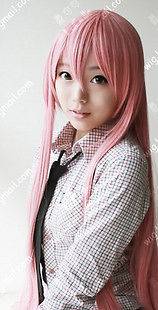 D1343~ Mary /Bi Yang Qi pink / 100cm high wire wig cos wig