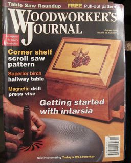   JOURNAL MAGAZINE OCTOBER,1998 MAGNETIC DRILL PRESS VISE ENTRY TABLE