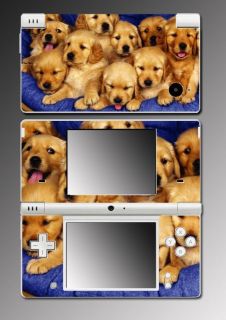 Golden Retriever Cute Puppy Dog Game Vinyl Sticker Skin Cover for 9 
