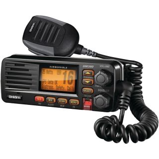 Uniden UM380BK Full Feature Fixed Mount VHF Marine Radio