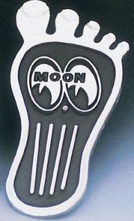 MOON GAS PEDAL COVER LARGE FOOT RAT HOT ROD GASSER VW THROTTLE DUNE 
