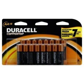 Brand New 32 AA Duracell Coppertop Alkaline Batteries Fresh 7 Years 