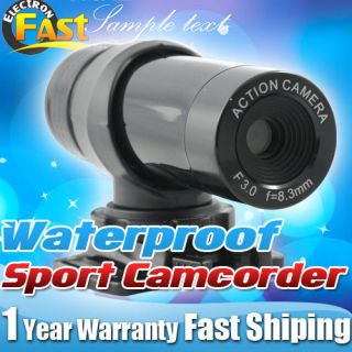   Sports Camcorder Helmet Cam Video Action Camera Mini HD DVR 30FPS