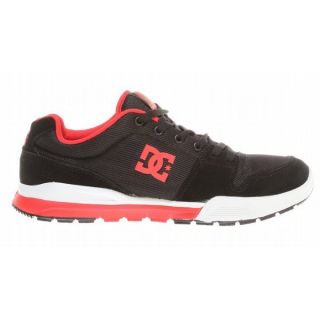 DC Alias Lite Skate Shoes Black/Poppy Red Mens Sz 11