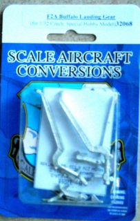 Scale Aircraft Conversions 1/32 #32068 F2A Buffalo Landing Gear 