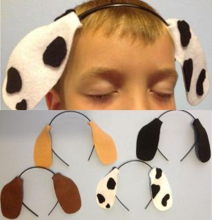 Count Puppy Dog Ears Headbands Birthday Party Favors or Halloween 