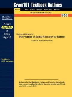 Practice of Social Research by Earl R. Babbie 2006, Paperback