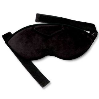   Bucky Eye Mask for Sleeping S800RBK Black Sleep Masks with Earplugs