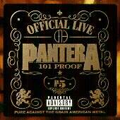Official Live 101 Proof by Pantera CD, Jul 1997, EastWest
