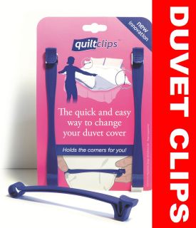 Quilt Clips Duvet Clip 2 Per Packet NEW EASY WAY TO CHANGE YOUR 