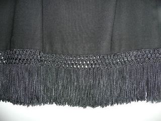  Tina Hagan Skirt, Size M, Tasseled Edge, Gorgeous