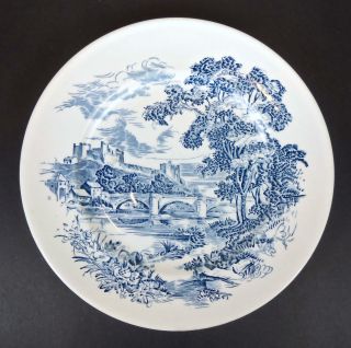 Enoch Wedgwood China 10 Inch Dinner Plate, Countryside Blue