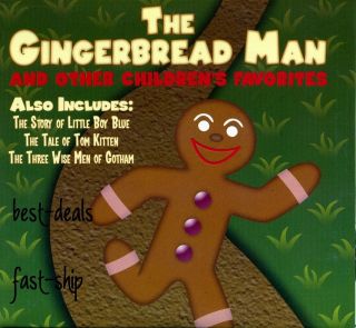 The Gingerbread Man Childrens Audio Book CD New